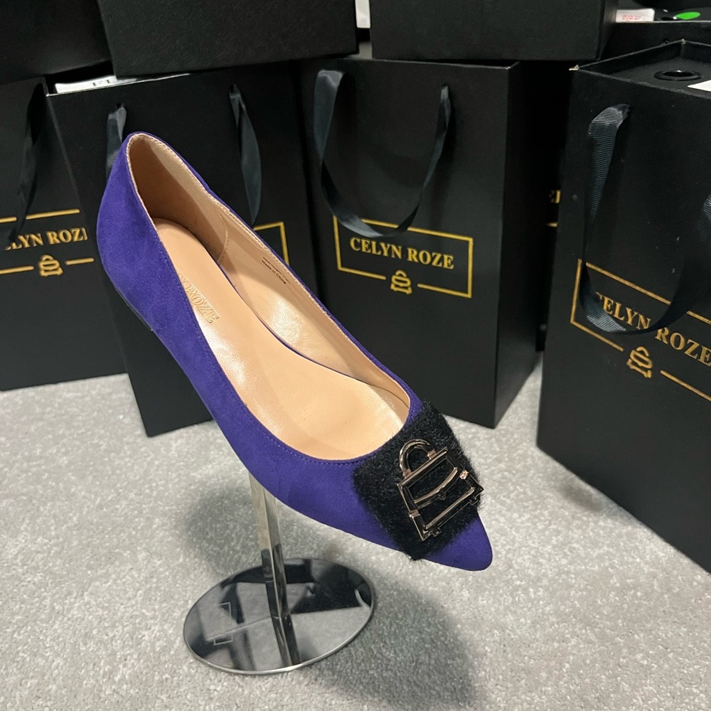 New purple flats